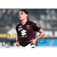 Autografo di Samuele Ricci Calciatore Fotografia firmata Torino